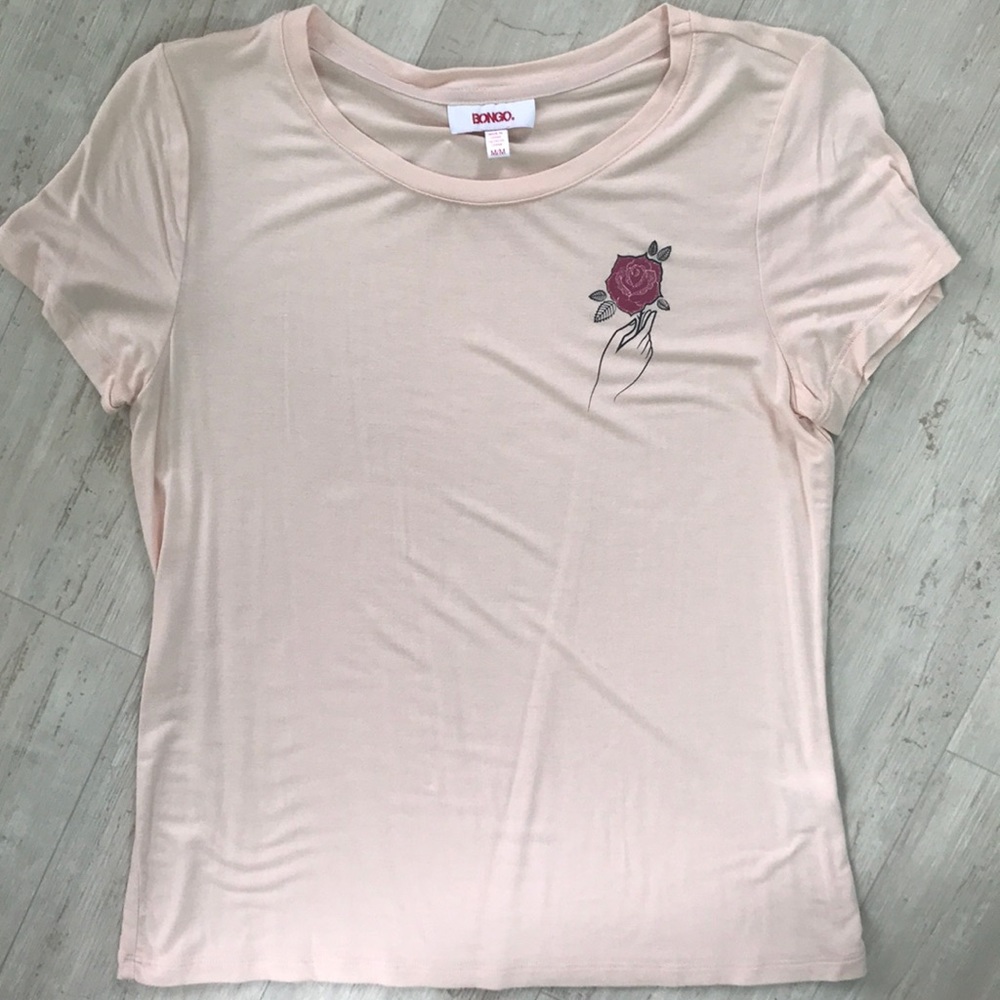 Bongo Rose Decal Top